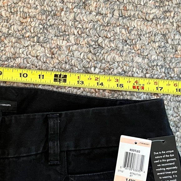 INC international concepts wide leg jeans - Picture 7 of 8